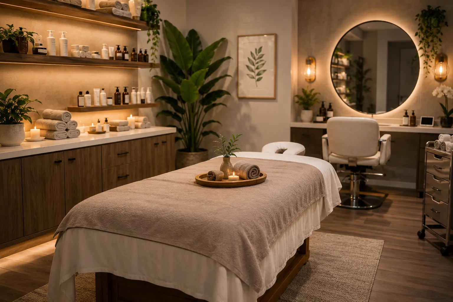 Spas & Salons example